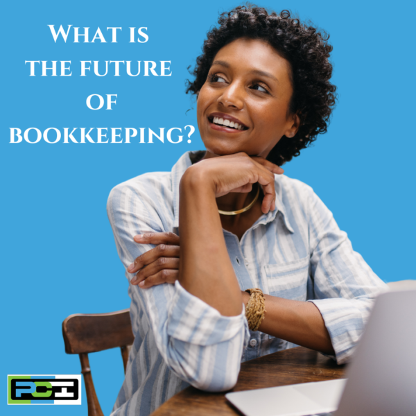 The future of bookkeeping is here! A woman sits at her computer waiting to learn more about small business bookkeeping, accurate accounting and QuickBooks training in the future.